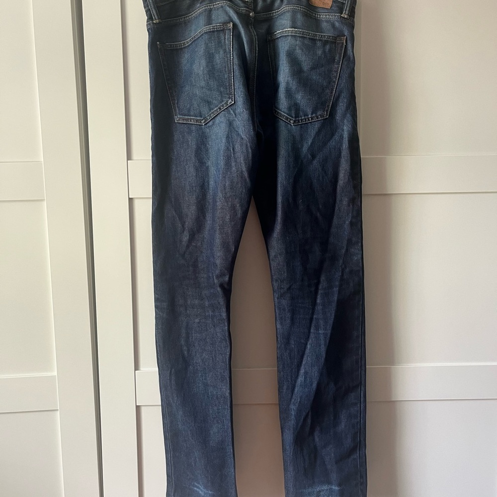 GAP Blue Straight Jeans Classic Style, 34x34